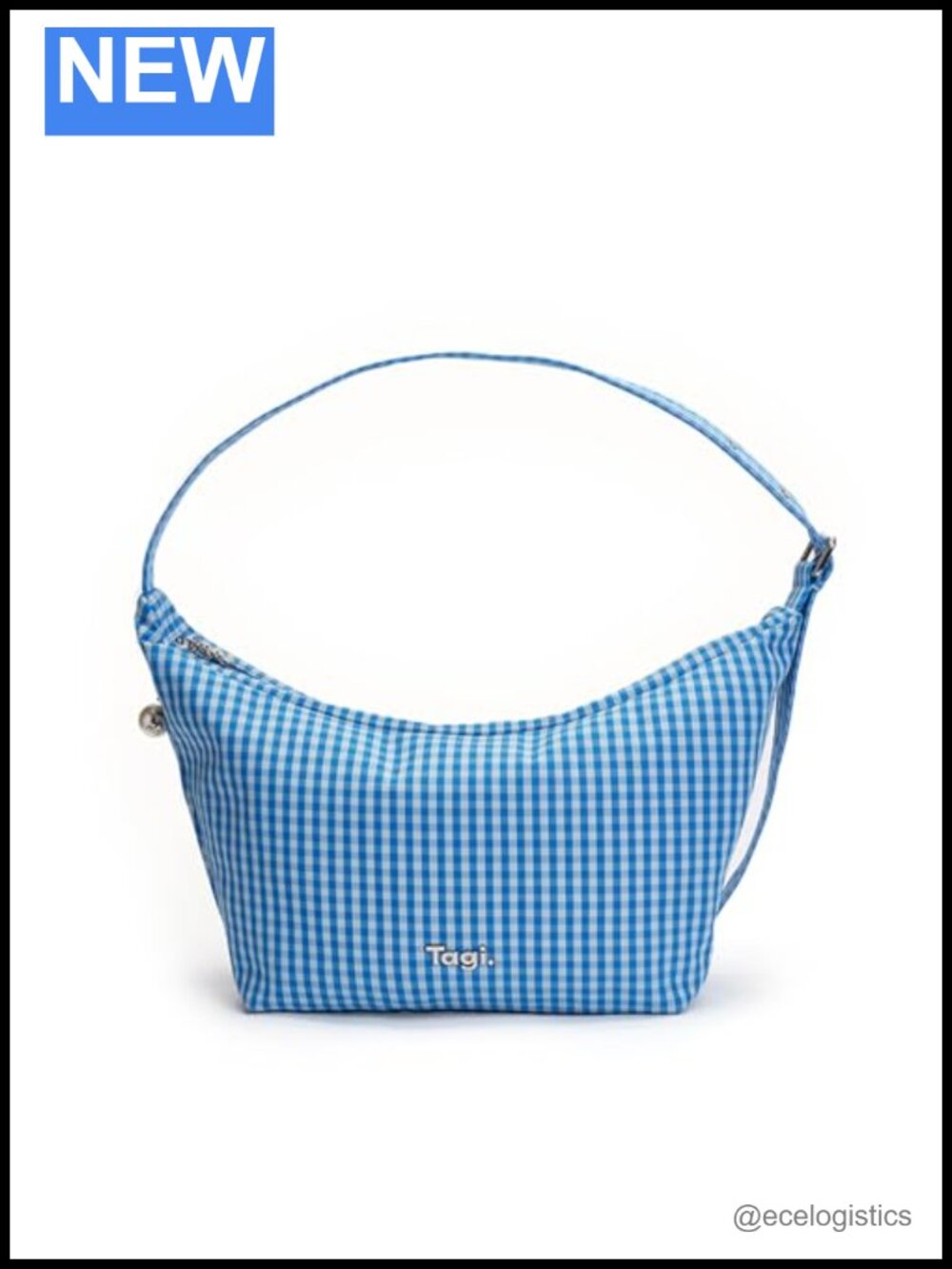 Tagi Large Capacity Sailboat-Inspired Shoulder Bag Cotton Blend